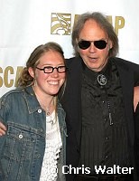 Neil Young and daughter Amber<br>at the 22nd Annual ASCAP Pop Music Awards at the Beverly Hilton in Beverly Hills, May 16th 2005. Photo by Chris Walter/Photofeature