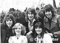 New Seekers 1976 Paul Layton, Kathy Ann Rae, Marty Kristian, Eve Graham, Danny Finn<br> Chris Walter<br>