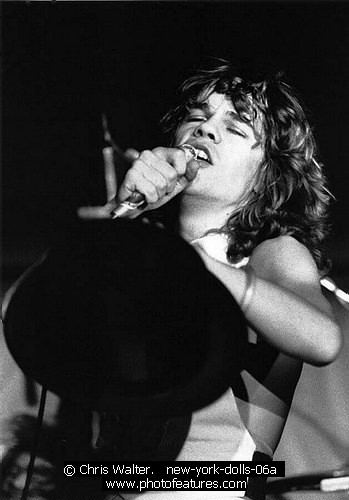 Photo of New York Dolls Photo of New York Dolls by Chris Walter , reference; new-york-dolls-06a,www.photofeatures.com