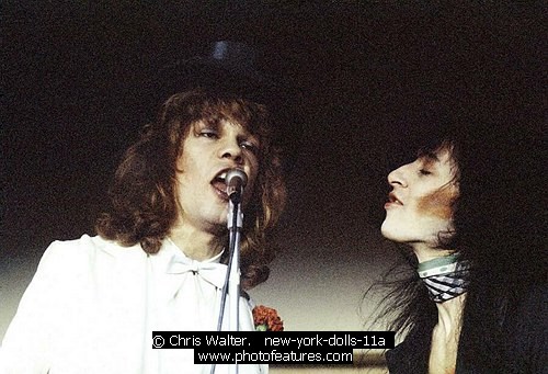 Photo of New York Dolls Photo of New York Dolls by Chris Walter , reference; new-york-dolls-11a,www.photofeatures.com