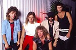 Photo of Night Ranger 1984 Jack Blades, Jeff Watson, Brad Gillis, Alan Fitzgerald and Kelly Keagy