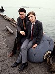 Photo of OMD 1981 Orchestral Manoeuvres   Andy McCluskey and Paul Humphreys 
