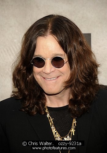 Photo of Ozzy Osbourne for media use , reference; ozzy-9231a,www.photofeatures.com