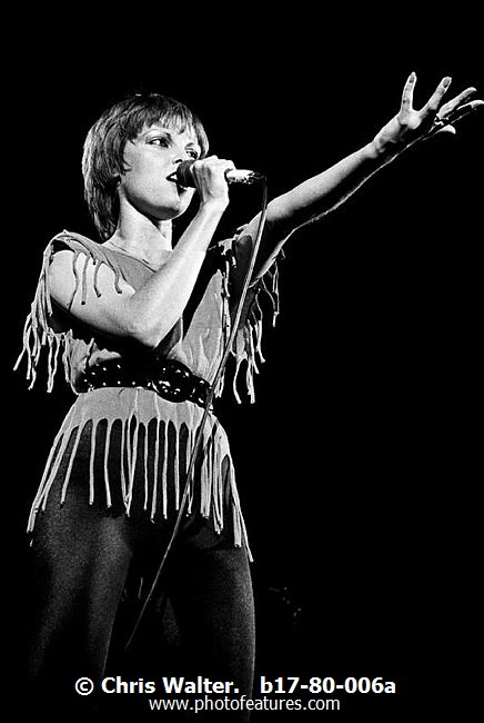Photo of Pat Benatar for media use , reference; b17-80-006a,www.photofeatures.com