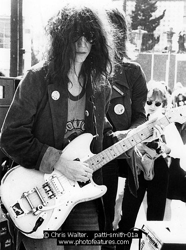 Photo of Patti Smith Photo of Patti Smith by Chris Walter , reference; patti-smith-01a,www.photofeatures.com
