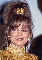 Photo of Paula Abdul 1990 Grammy Awards