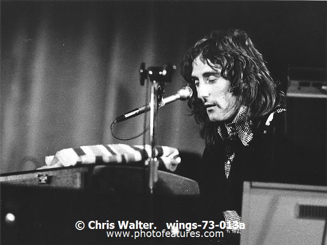 Photo of Wings Paul McCartney and Linda McCartney for media use , reference; wings-73-013a,www.photofeatures.com