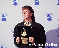 Paul McCartney 1990 Grammy Awards<br> Chris Walter<br>