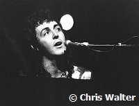 Wings 1973 Paul McCartney<br> Chris Walter<br>