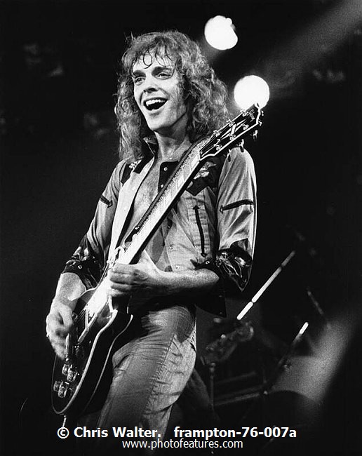 Photo of Peter Frampton for media use , reference; frampton-76-007a,www.photofeatures.com
