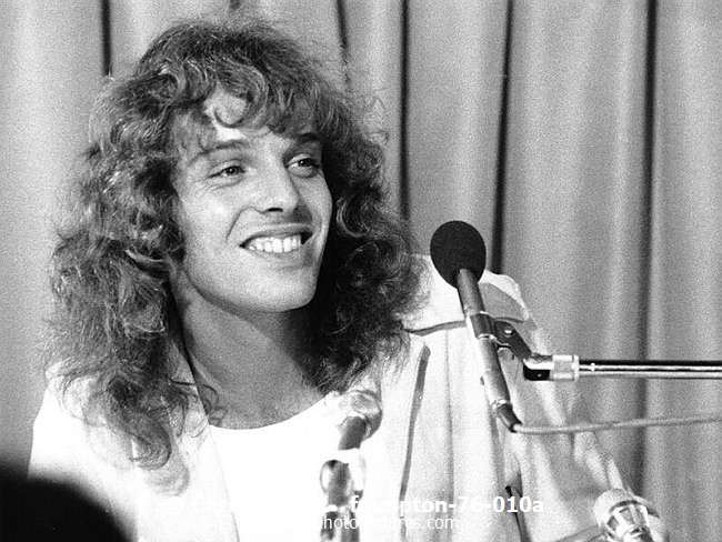 Photo of Peter Frampton for media use , reference; frampton-76-010a,www.photofeatures.com