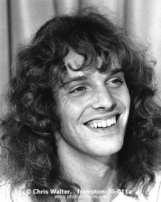 Photo of Peter Frampton for media use , reference; frampton-76-011a,www.photofeatures.com
