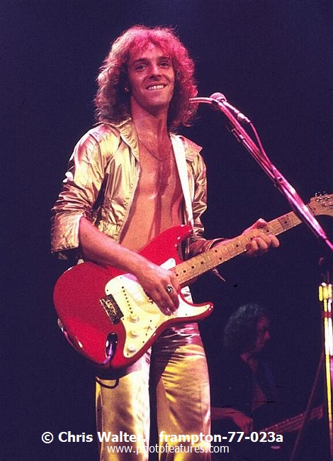 Photo of Peter Frampton for media use , reference; frampton-77-023a,www.photofeatures.com