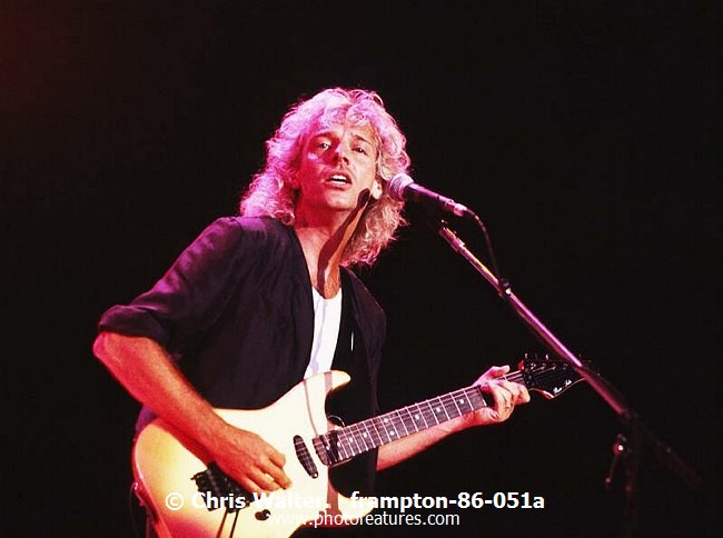 Photo of Peter Frampton for media use , reference; frampton-86-051a,www.photofeatures.com