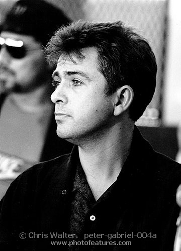 Photo of Peter Gabriel for media use , reference; peter-gabriel-004a,www.photofeatures.com