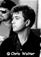 Peter Gabriel 1986 at Amnesty Press Conference<br> Chris Walter<br>