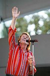 Photo of Peter Noone of Hermans Hermits closes Warner Park Summer Concerts. Los Angeles. 28.08.2005<br>Photo by Chris Walter/Photofeatures
