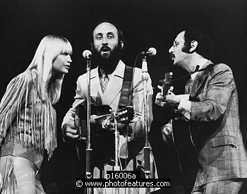 Photo of Peter Paul & Mary by Chris Walter , reference; p16006a,www.photofeatures.com