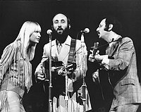 Photo of Peter Paul & Mary 1969<br> Chris Walter<br>