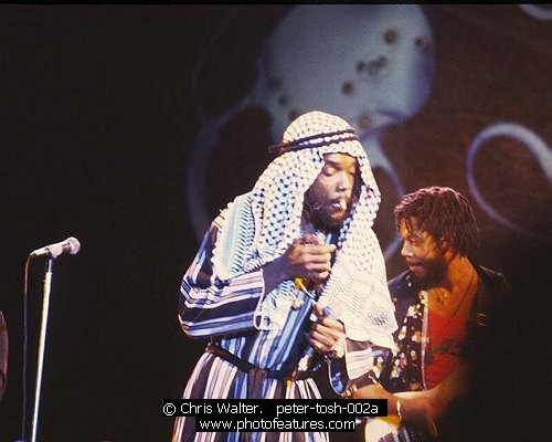 Photo of Peter Tosh by Chris Walter , reference; peter-tosh-002a,www.photofeatures.com