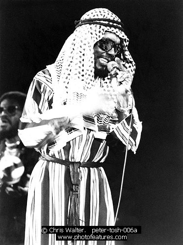 Photo of Peter Tosh by Chris Walter , reference; peter-tosh-006a,www.photofeatures.com