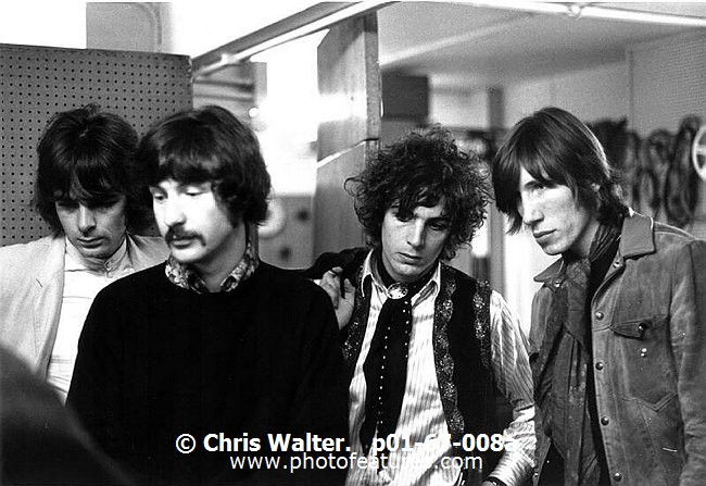 Photo of Pink Floyd for media use , reference; p01-67-008a,www.photofeatures.com