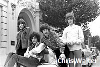Pink Floyd 1967 Roger Waters, Syd Barrett, Nick Mason and Rick Wright<br> Chris Walter