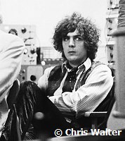 Syd Barrett 1967 in Pink Floyd at a BBC Radio taping.<br>Photo by Chris Walter/Photofeatures<br>