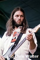 Pink Floyd 1974 David Gilmour performing with Roy Harper at Hyde Park<br> Chris Walter<br>