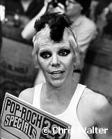 Plasmatics 1981 Wendy O Williams at Tower Records<br> Chris Walter<br>