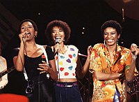 Photo of Pointer Sisters 1980 Ruth Pointer, June Pointer and Anita Pointer<br>Photo by Chris Walter/Photofeatures<br>