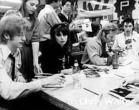 Pretenders 1980 at Tower Records in Hollywood<br> Chris Walter