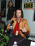 Roger Clyne at Alice Cooper's Christmas Pudding 2005 to benefit the Solid Rock Foundation  at the the Dodge Theatre in Phoenix, December 17th 2005.<br>Photo by Chris Walter/Photofeatures