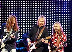 James Young  and Tommy Shaw of Styx<br>at Alice Cooper's Christmas Pudding show to benefit his Solid Rock Foundation for children, Dodge Theatre in Phoenix, December 17th 2005.<br>Photo by Chris Walter/Photofeatures