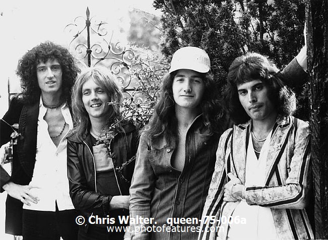 Photo of Queen for media use , reference; queen-75-006a,www.photofeatures.com