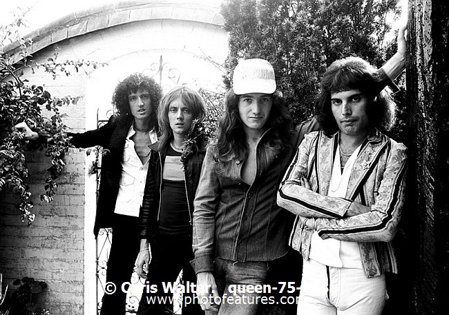 Photo of Queen for media use , reference; queen-75-008a,www.photofeatures.com