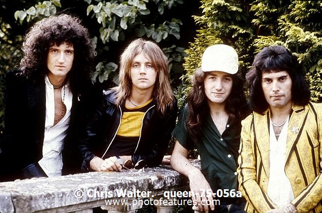 Photo of Queen for media use , reference; queen-75-056a,www.photofeatures.com