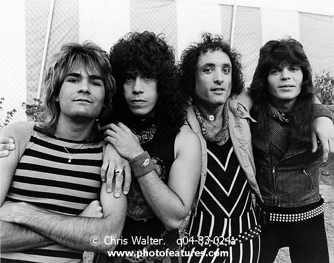 Photo of Quiet Riot for media use , reference; q04-83-024a,www.photofeatures.com