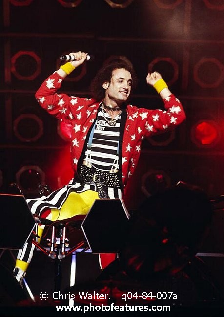 Photo of Quiet Riot for media use , reference; q04-84-007a,www.photofeatures.com