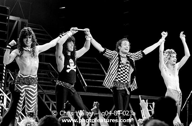 Photo of Quiet Riot for media use , reference; q04-84-023a,www.photofeatures.com