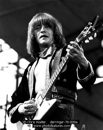 Photo of Rick Derringer by Chris Walter , reference; derringer-76-009a,www.photofeatures.com