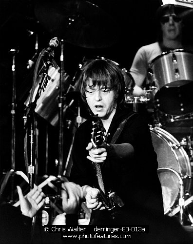 Photo of Rick Derringer by Chris Walter , reference; derringer-80-013a,www.photofeatures.com
