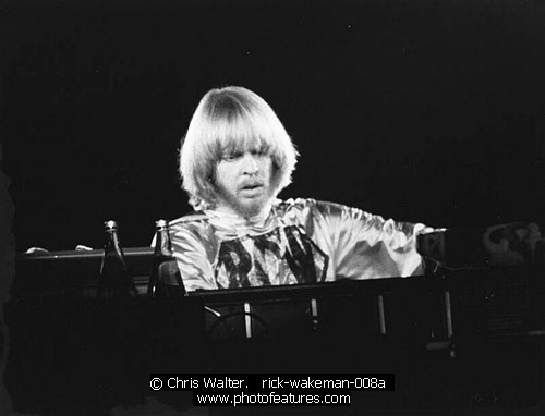 Photo of Rick Wakeman Photo of Rick Wakeman by Chris Walter , reference; rick-wakeman-008a,www.photofeatures.com