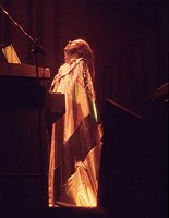 Photo of Rick Wakeman 1973<br> Chris Walter<br>