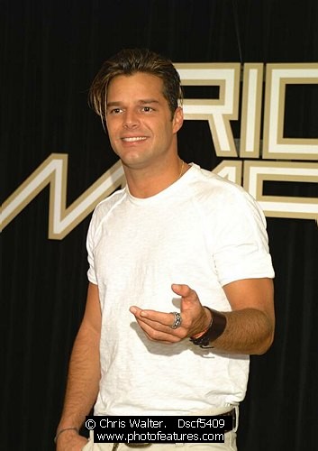 Photo of Ricky Martin by Chris Walter , reference; Dscf5409,www.photofeatures.com