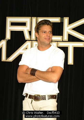 Photo of Ricky Martin by Chris Walter , reference; Dscf5410,www.photofeatures.com