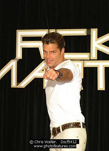 Photo of Ricky Martin by Chris Walter , reference; Dscf5412,www.photofeatures.com