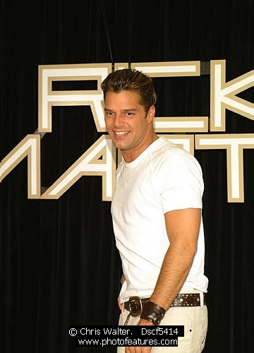 Photo of Ricky Martin by Chris Walter , reference; Dscf5414,www.photofeatures.com