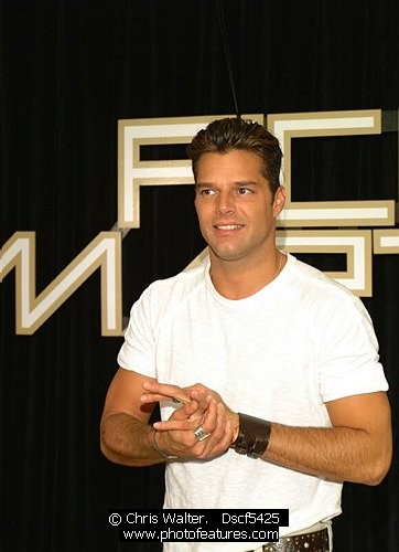 Photo of Ricky Martin by Chris Walter , reference; Dscf5425,www.photofeatures.com