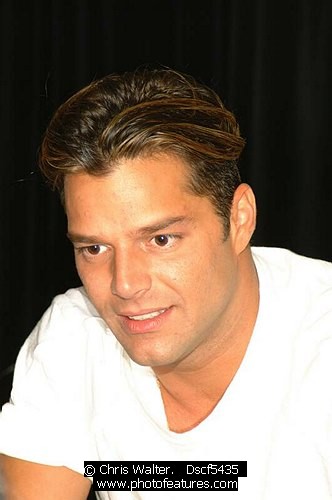 Photo of Ricky Martin by Chris Walter , reference; Dscf5435,www.photofeatures.com